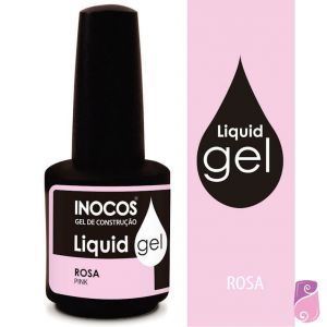 Liquid Gel Inocos Soak Off Rosa 15ml